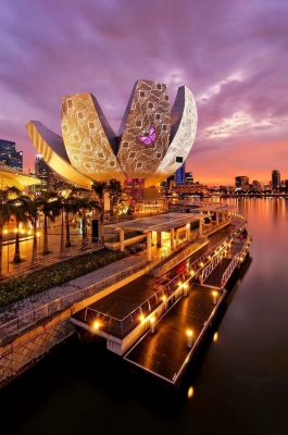 Art Science Museum at Marina Bay Sands, Singapore